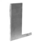 Zaślepka czołowa profilu aluminiowego szlif PRAWA